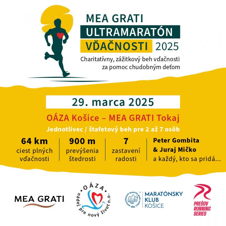 Ultramaratón vďačnosti 2025